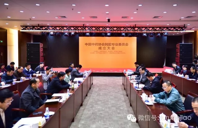 鲁润阿胶受邀参加中国畜牧业协会驴业分会暨中国中药协会阿胶专业委员会成立大会